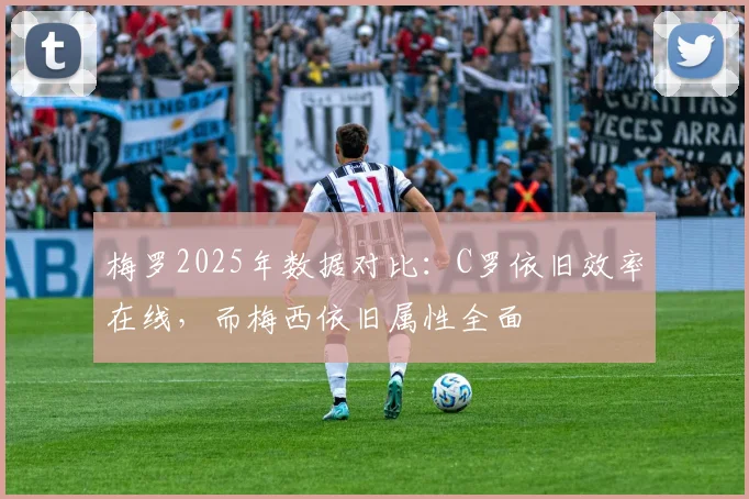 梅罗2025年数据对比：C罗依旧效率在线，而梅西依旧属性全面